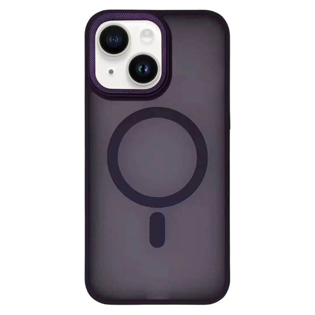 iPhone 15 Plus/iPhone 14 Plus MagSafe Cam Smoke Twotone Eco Dark Purple